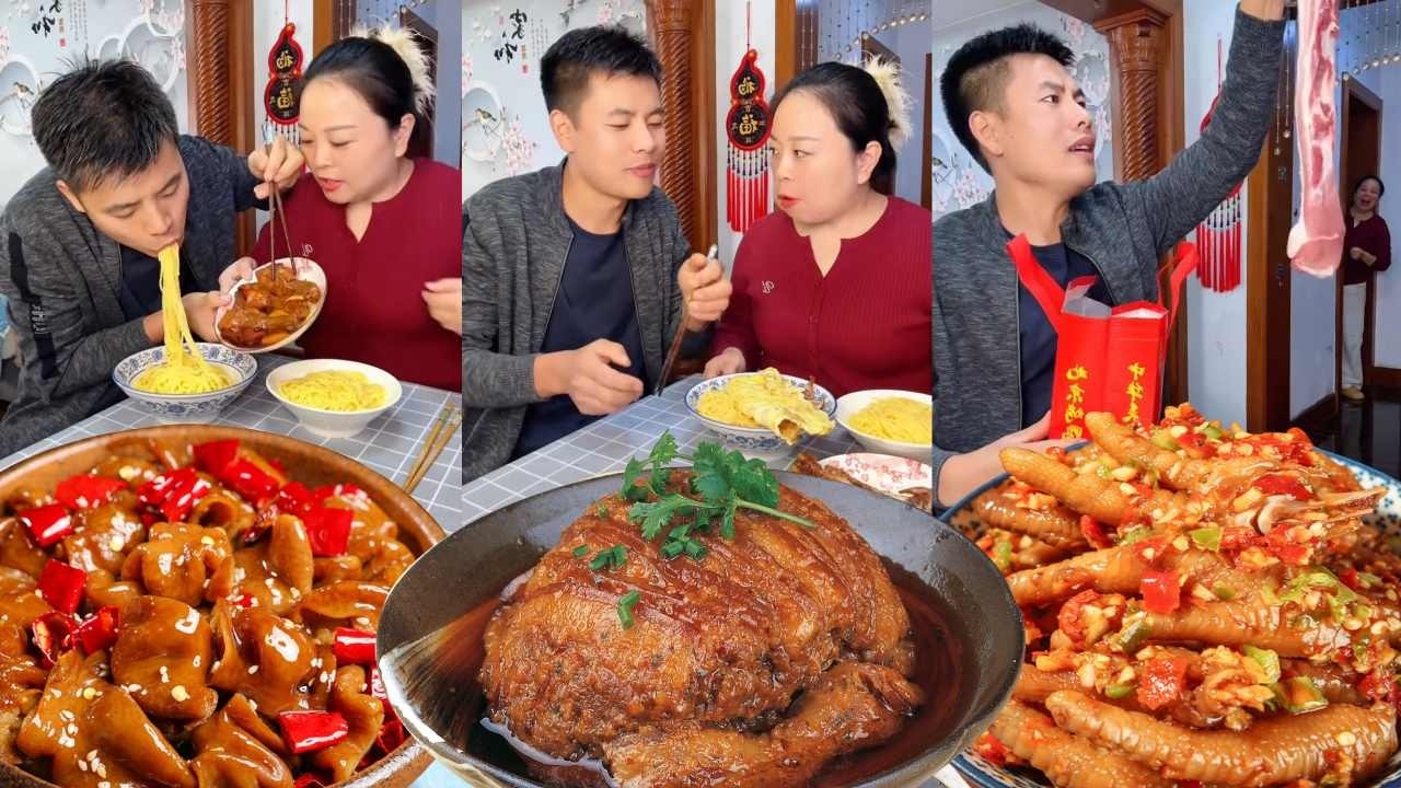 Mi egoísta marido arrebató la pierna de pollo tan pronto como se la sirvieron.