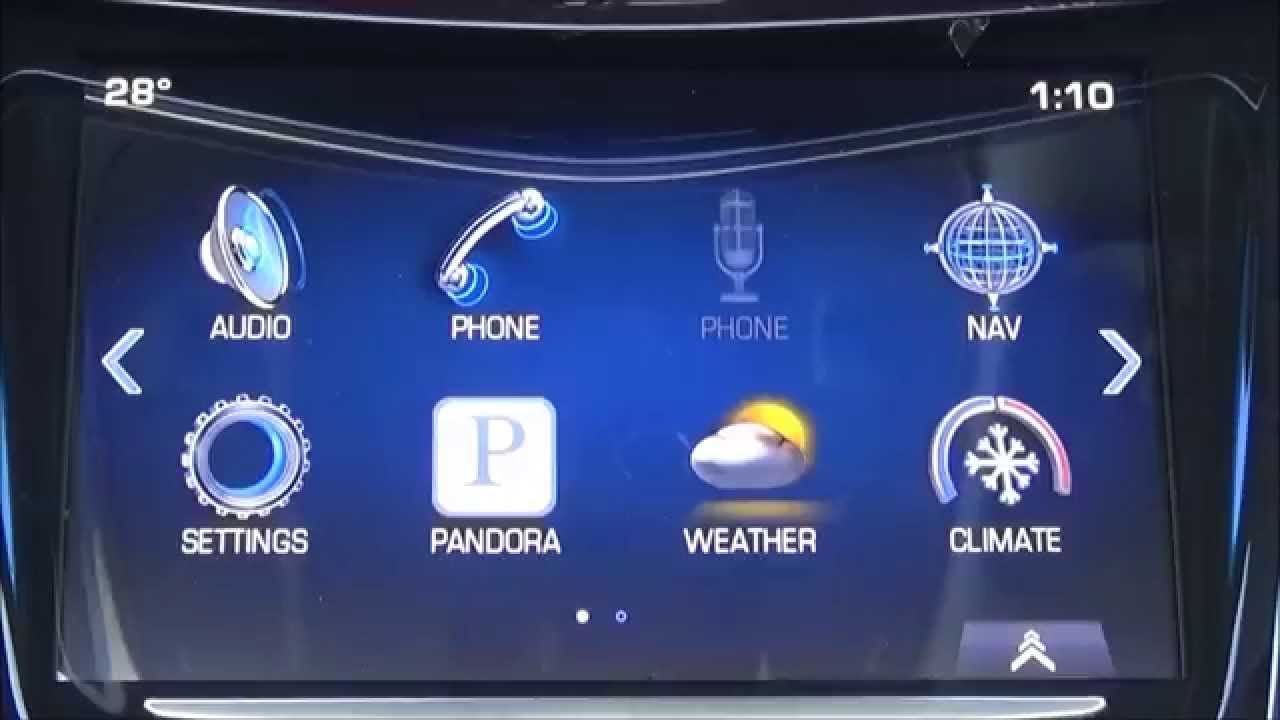 CADILLAC CUE NAVIGATION