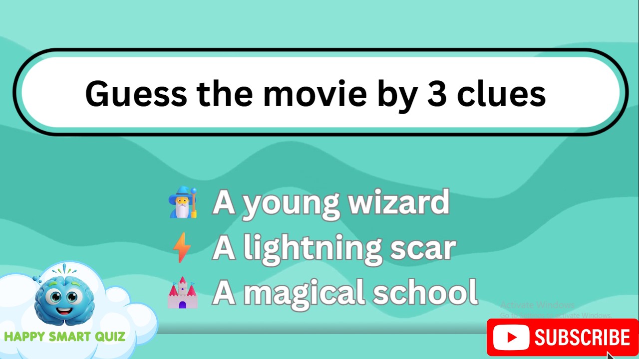 Guess the Movie by 3 Clues | Fun Movie Quiz Challenge | Can You Get Them All?
