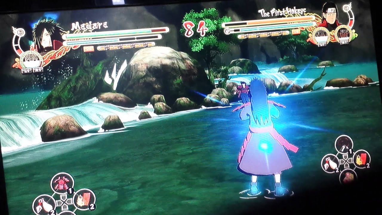 Naruto UNS3: madara vs 1st hokage