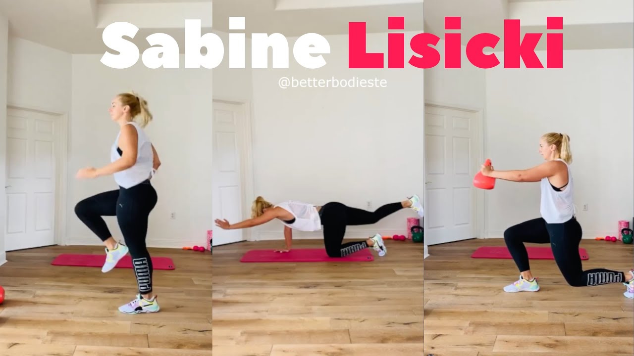 Sabine Lisicki Home Workout