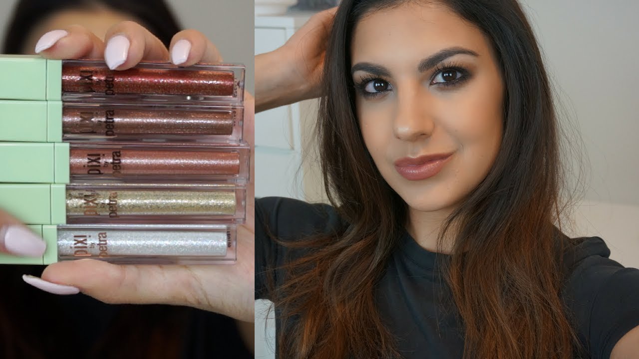 NEW Pixi Beauty Liquid Fairy Lights Eyeshadows | Swatches and Review!