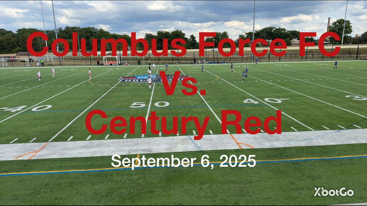 Columbus Force Blue Vs. 2013 Century Red Soccer - September 6, 2025