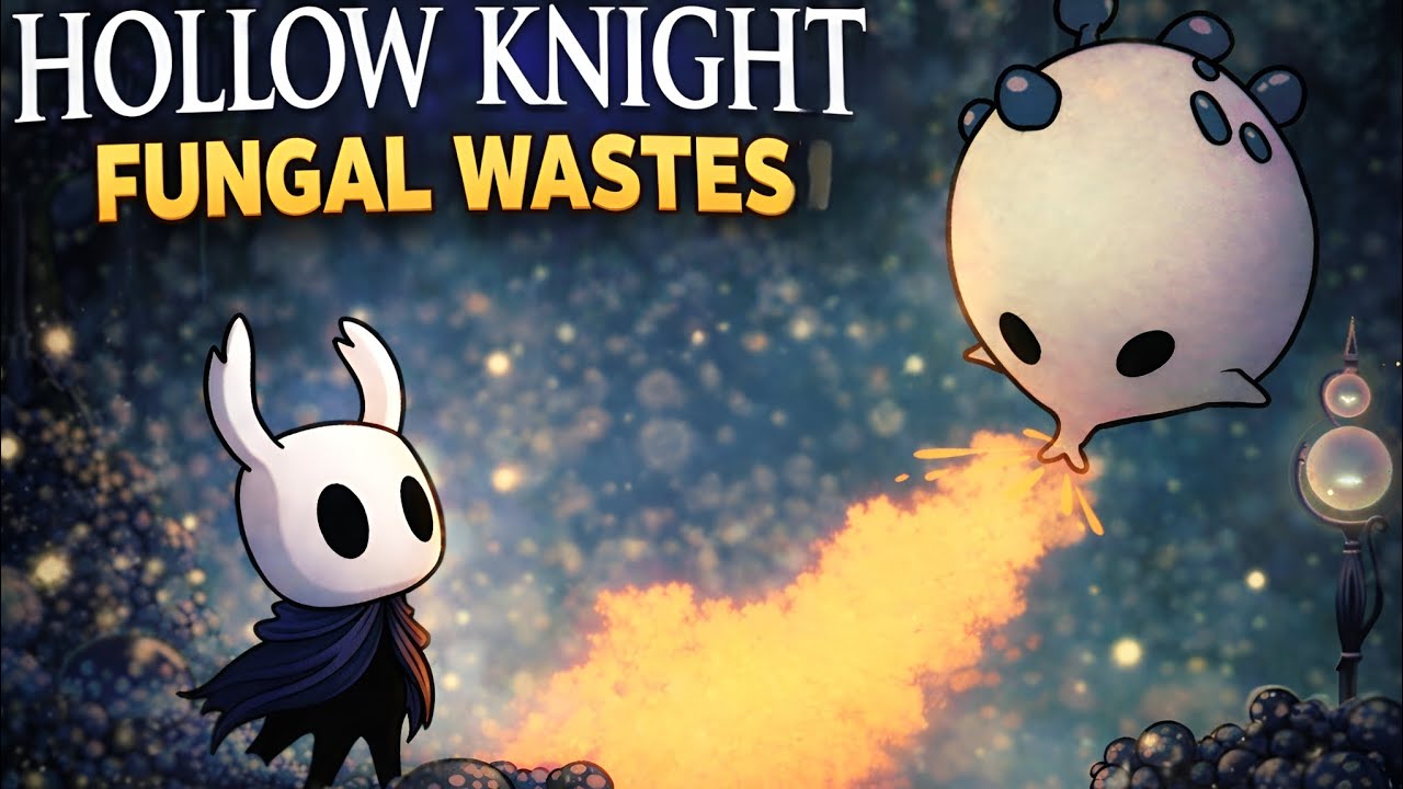 Entering the Fungal Wastes for the First Time - Hollow Knight Walkthrough