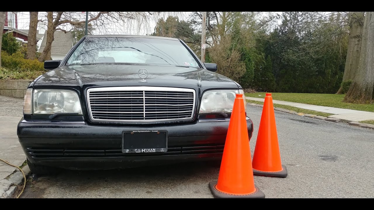 Mercedes S500 W140 repair update for Eury in NYC. Engine mounts and some other issues