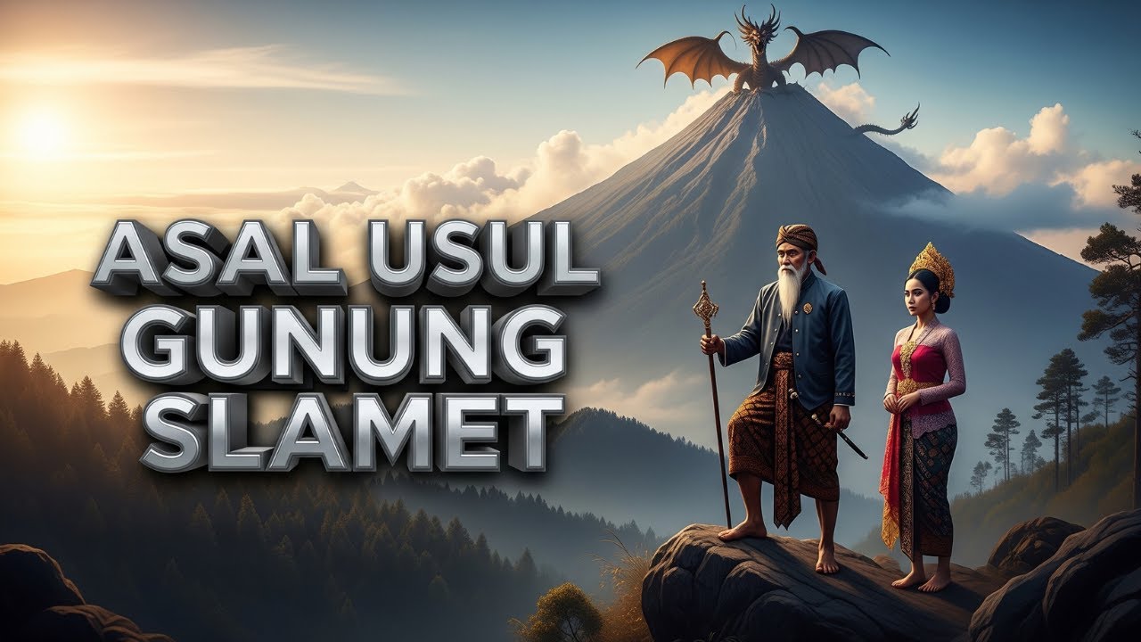 ASAL USUL GUNUNG SLAMET | KISAH ATAP JAWA TENGAH YANG MENYIMPAN RAHASIA | CERITA RAKYAT JAWA
