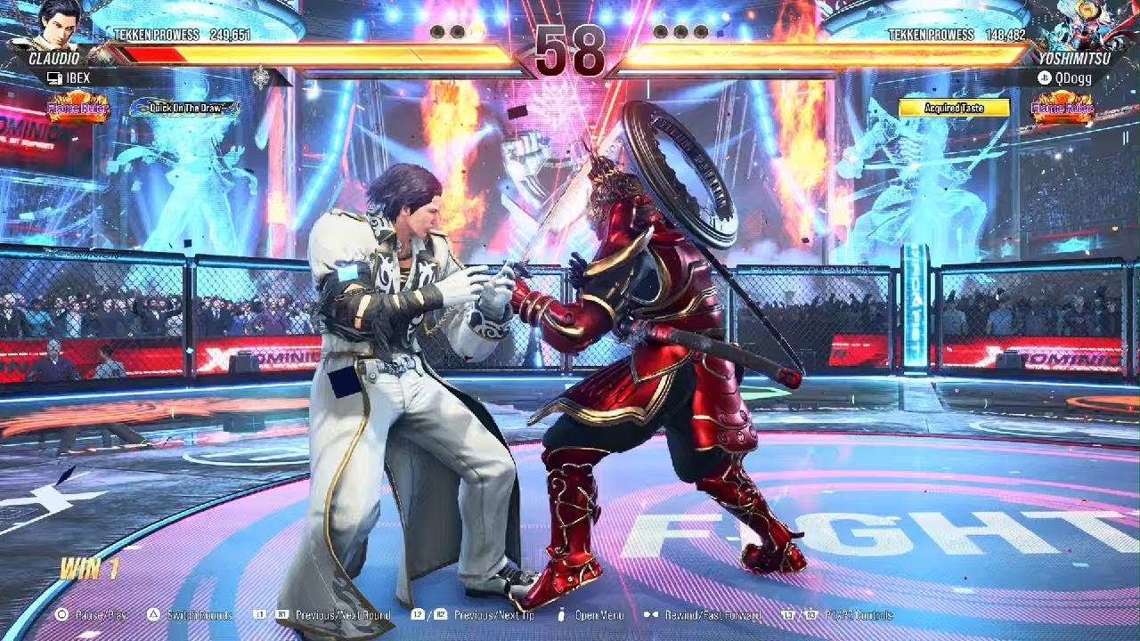 Yoshimitsu vs Claudio