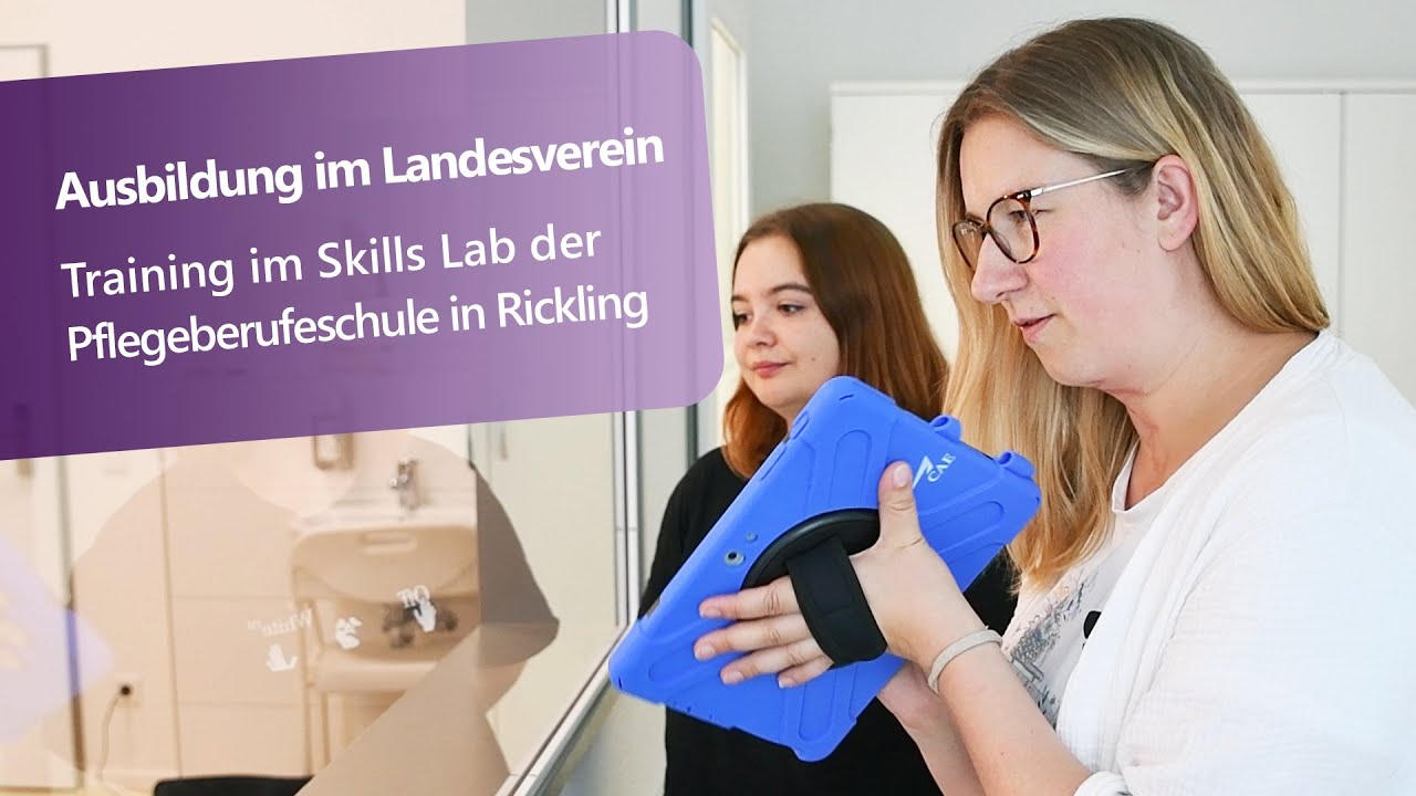 Ausbildung im Landesverein: Das Skills Lab in der Pflegeberufeschule in Rickling