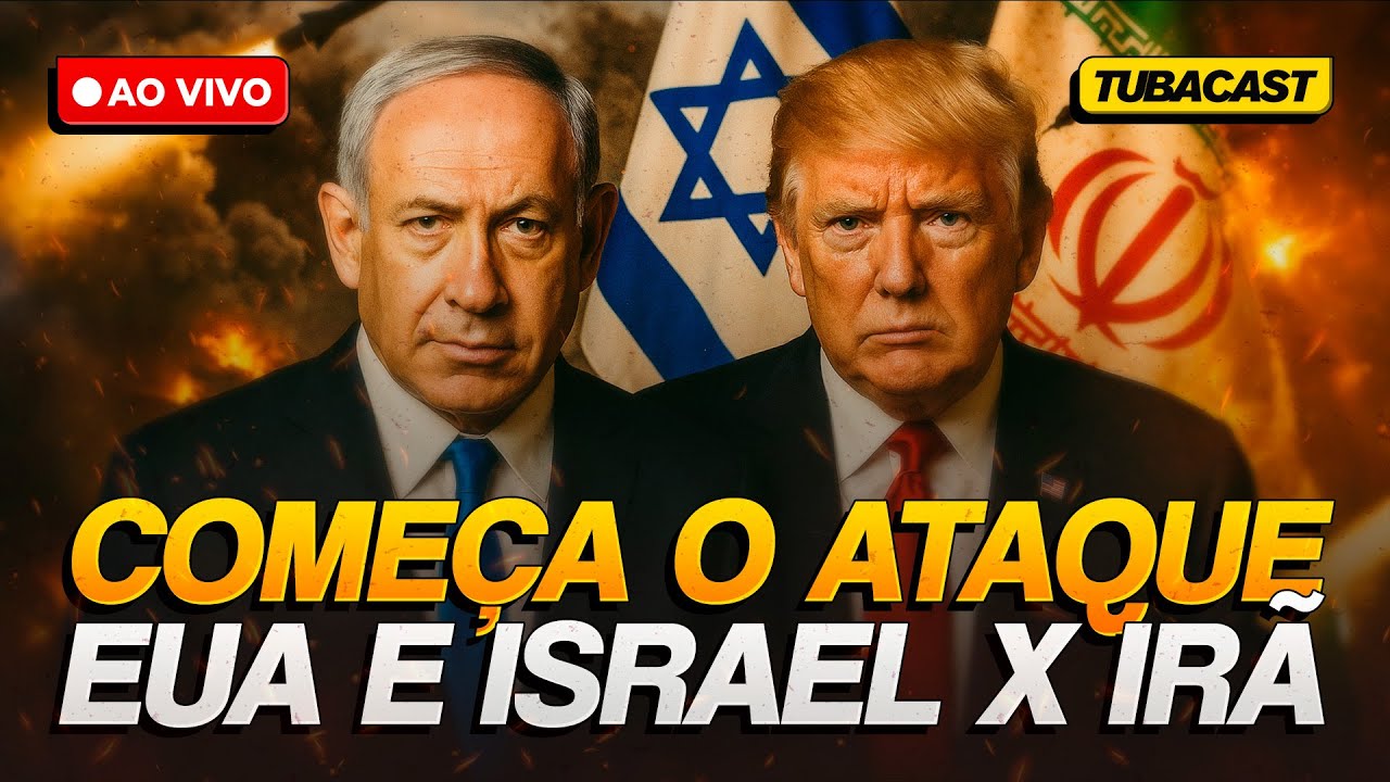 🔥 URGENTE! Israel e EUA iniciam ataque contra o Irã
