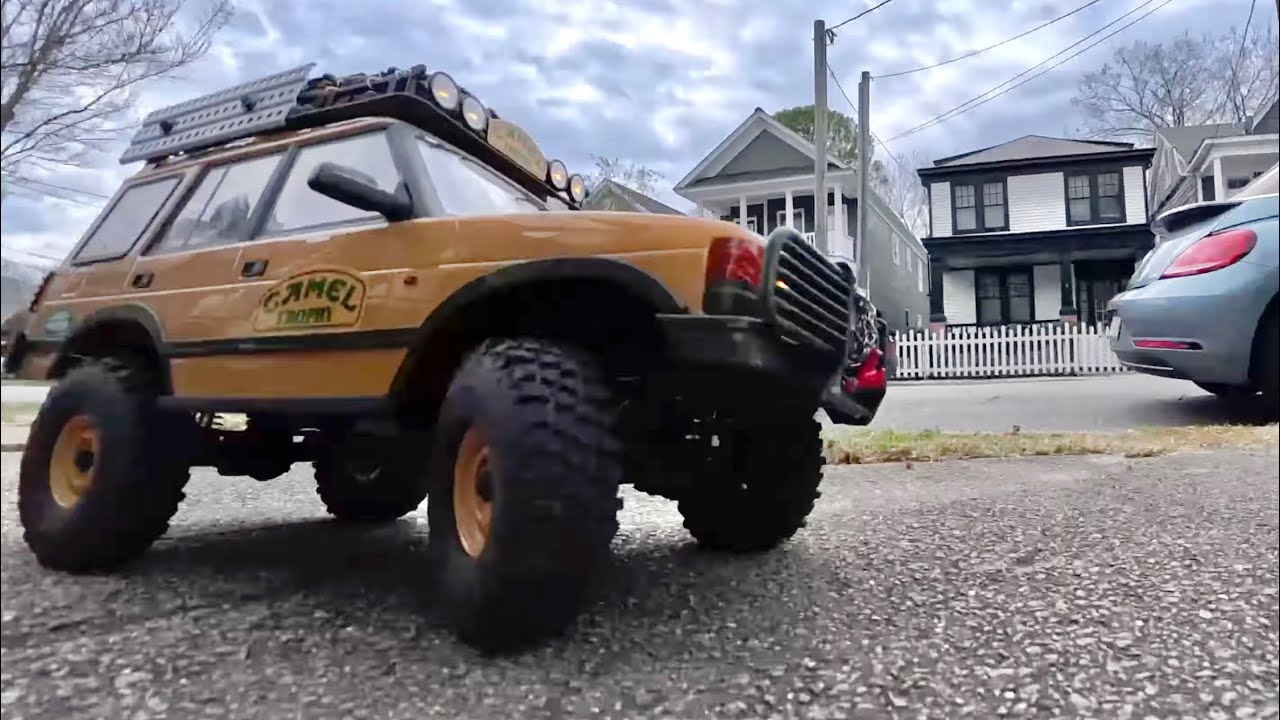 FMS Discovery Camel Trophy new wheels and accessories