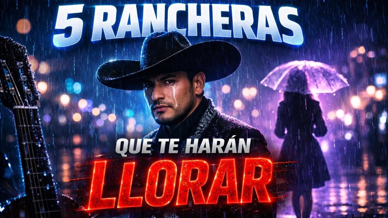 CON EL ALMA HECHA POLVO – 5 Rancheras Que Te Harán Llorar