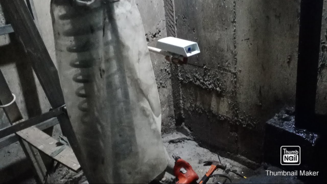 Wifi receiver and transmitter installation of cctv camera under Elevator cage | MC3 TV