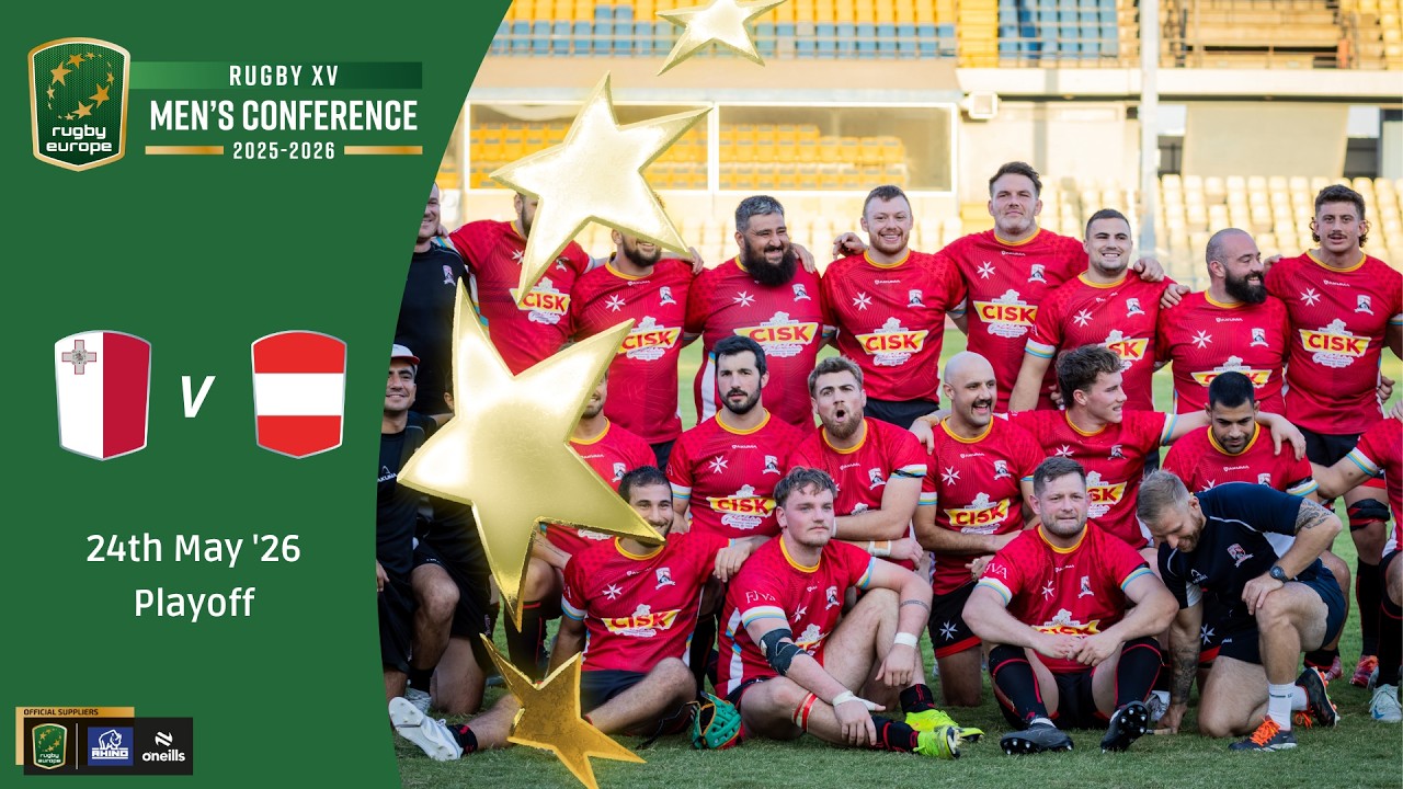 MALTA v AUSTRIA - RUGBY EUROPE CONFERENCE PLAYOFF 2025/26