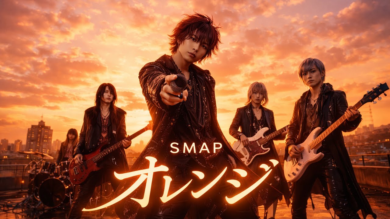 SMAPの『オレンジ』をビジュアル系バンドがカバーしたら