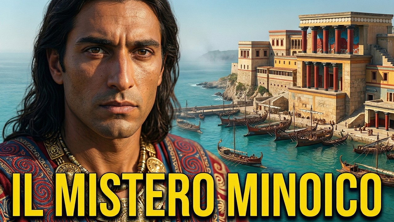 La Civiltà Minoica: L’Impero del Mare Scomparso Senza Tracce (Ricostruzione AI)