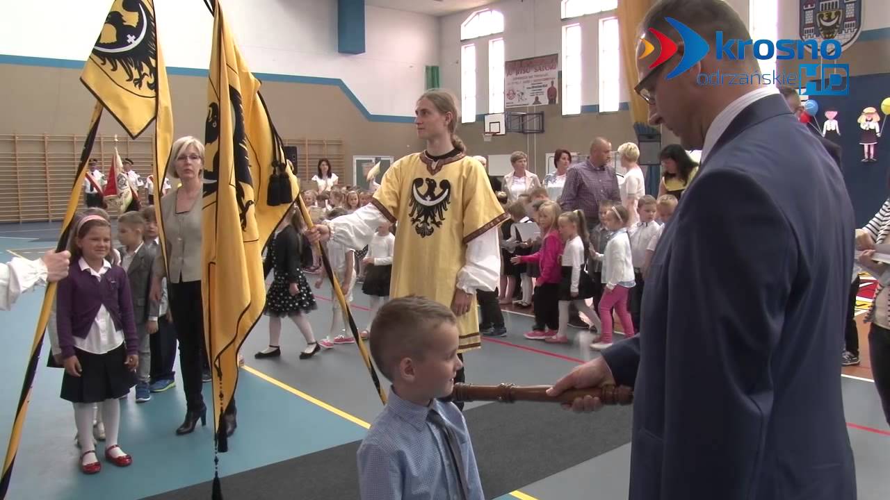 Uroczystość pasowania na Małego Obywatela gminy Krosno Odrzańskie - 12.06.2015 r. - krosno24.tv
