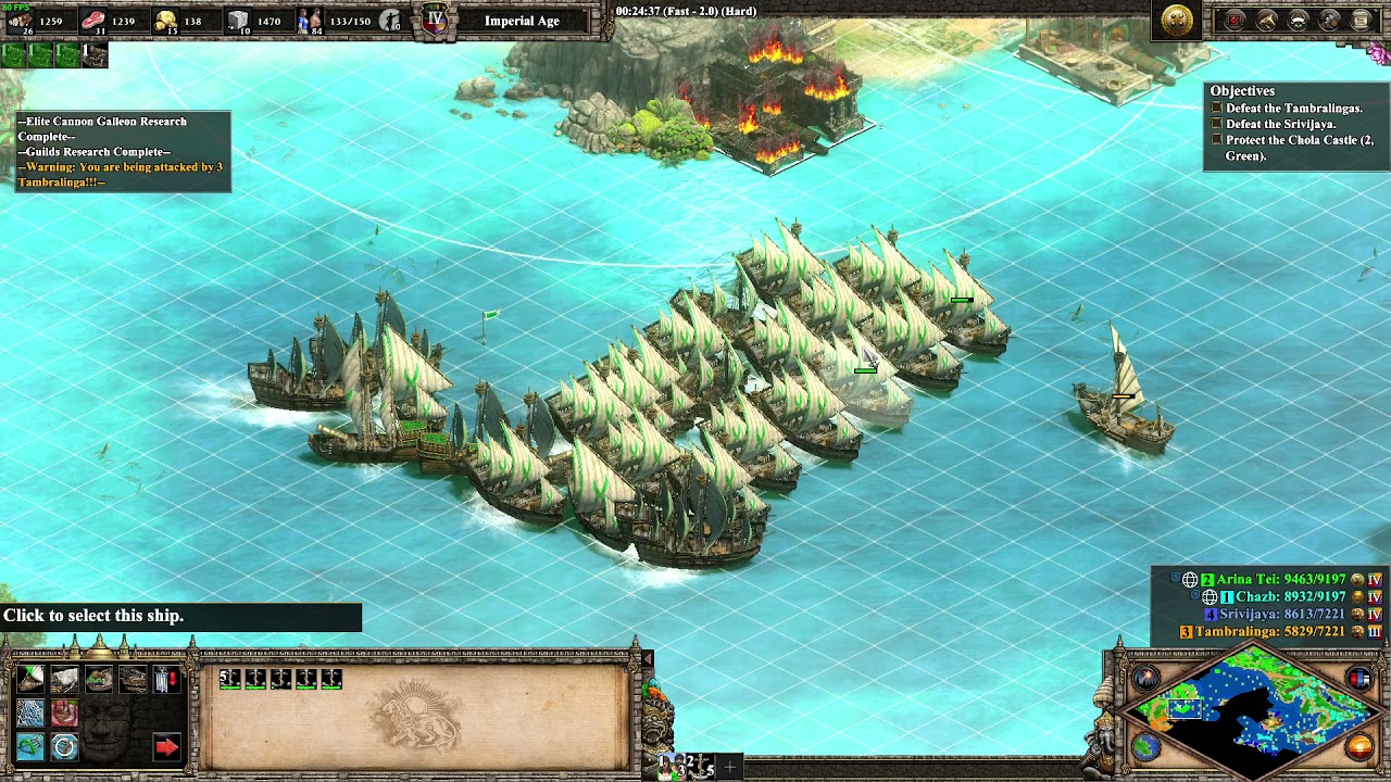 AoE2:DE Coop - Suryavarman I 4: Challenging a Thalassocracy (Hard) (w/ Chazb)