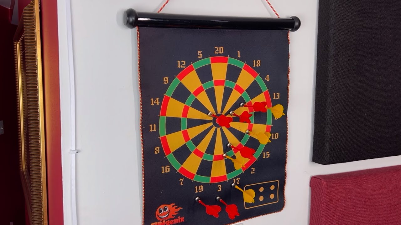 Magnetic Dart Board Review - Safe Dart Boards for Kids