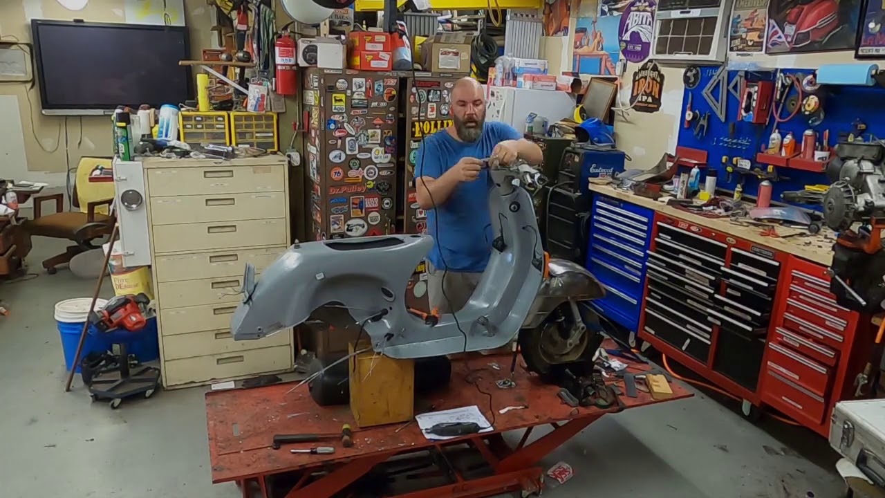 1979 Vespa P125 Revival Part 2
