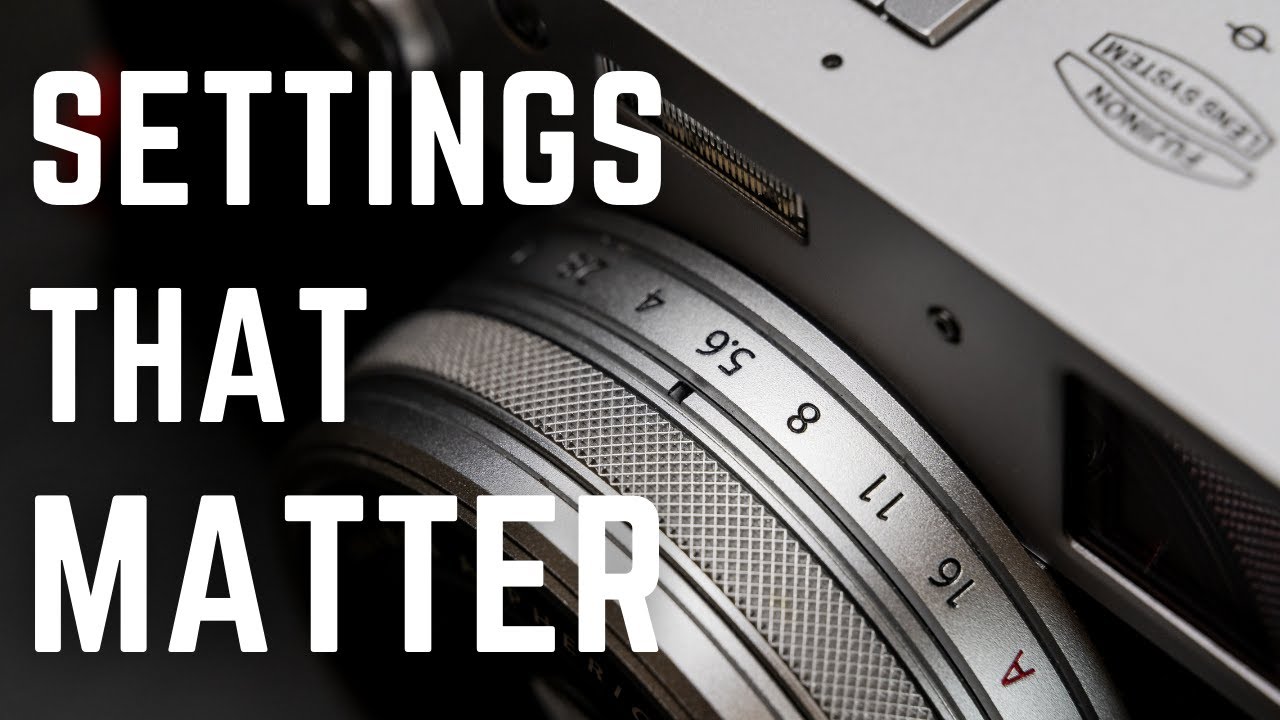 Customise Fuji X100V Settings For Street Photography