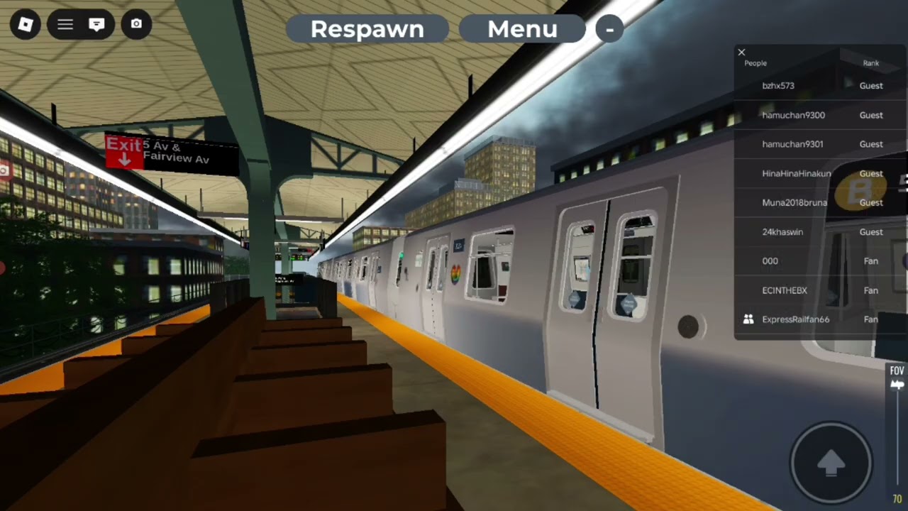 PTA Subway 5th Avenue Lines Railfanning at Fairview Avenue with B, D, DD, E, EE, and K Trains