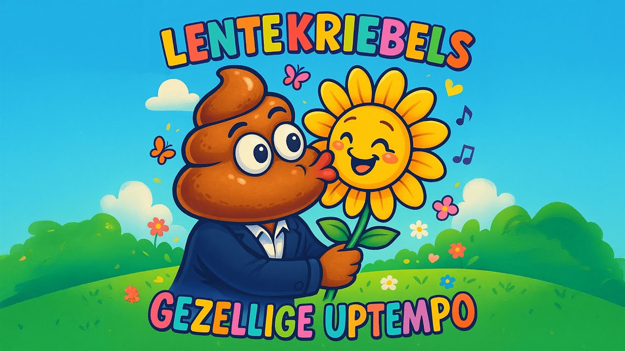 Gezellige Uptempo - Lentekriebels (Official Videoclip)