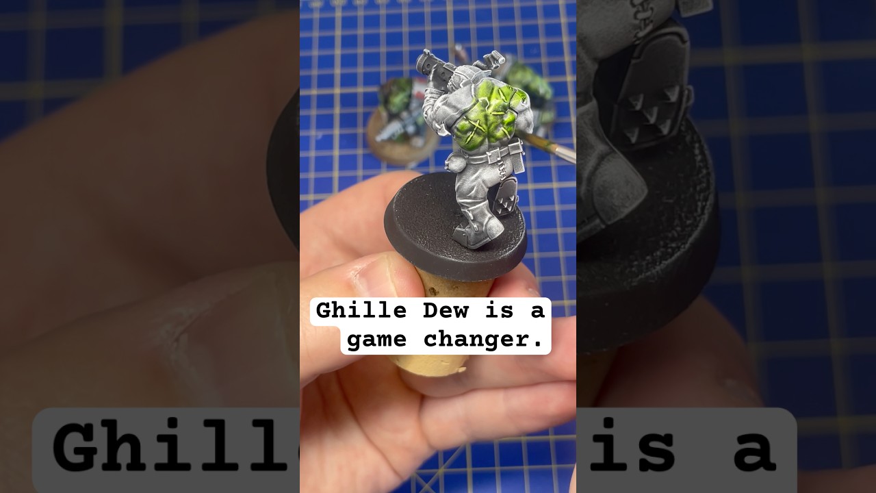 What&rsquo;s the best speed paint or contrast? For me it&rsquo;s this! #warhammer #warhammer40k #gamesworkshop