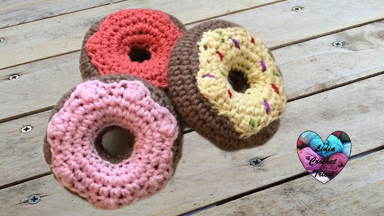 Donuts amigurumi crochet facile / Donas tejidas a crochet facil