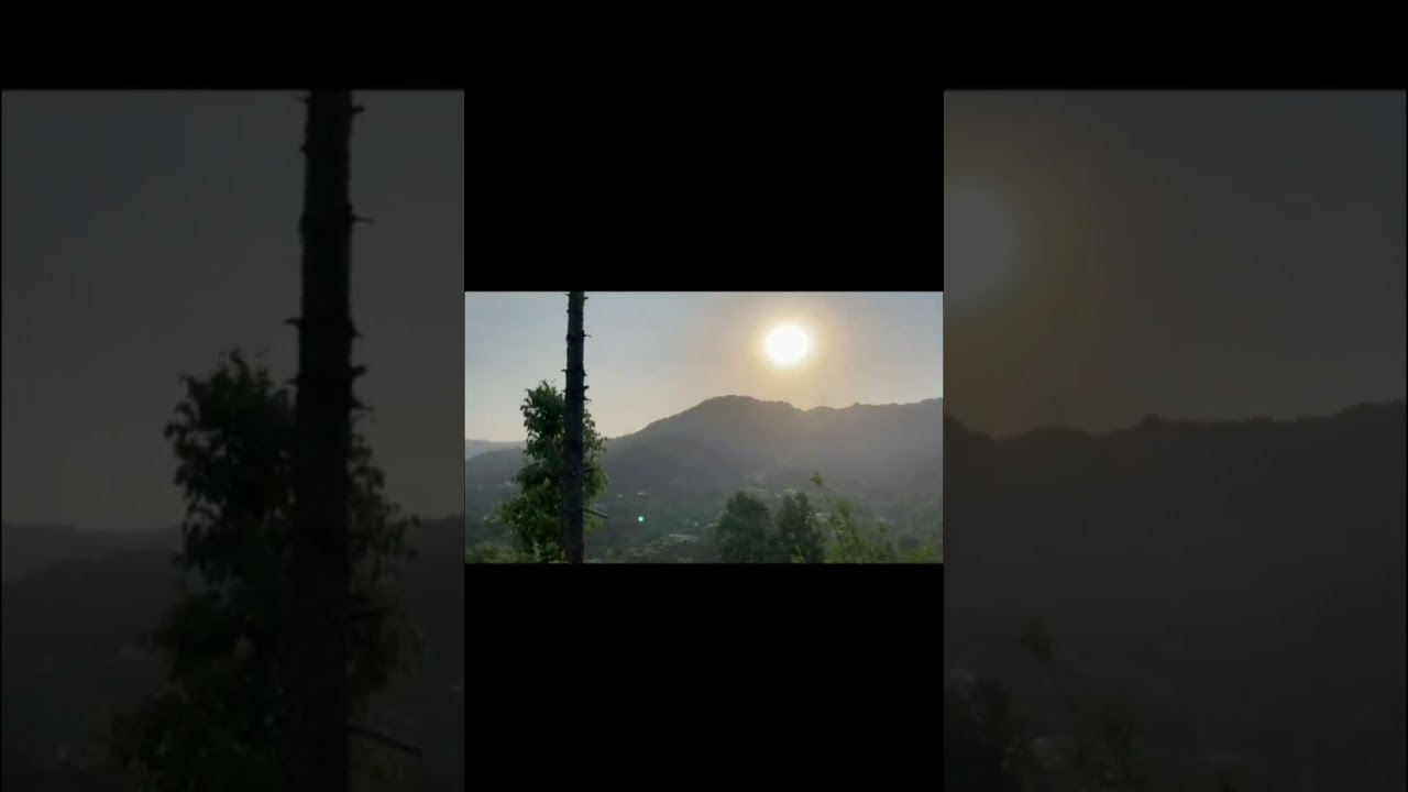 sunrise Mukteshwar from the swaroop Homes #devbhumi #aesthetic #kumaoni_new_whatsapp_status_video