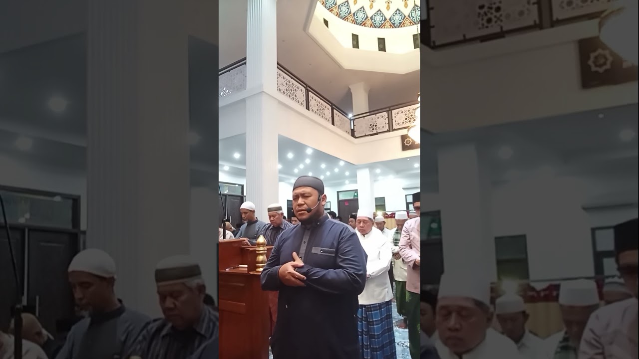 Taraweh  malam ke 27 masjid Baiturrahman Perumahan Bangun Reksa Indah Dua ,ust Ihsan Mujahid S.Sos.