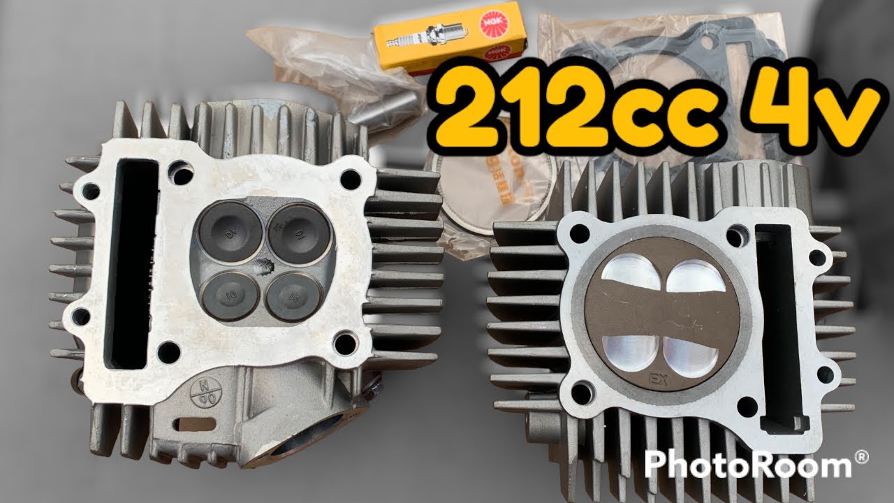 KIT RACING [DAYTONA] 4V | 212cc |🔥(CILINDRO 212cc 4V ) | PISTÓN 66mm |