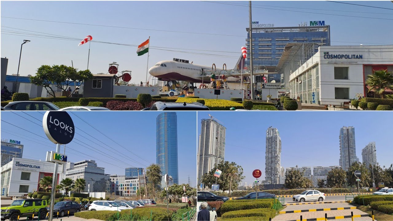 Amazing place|Aircraft in Mall| M3M Cosmopolitan| Modern India| Gurgaon, India| |Tourism