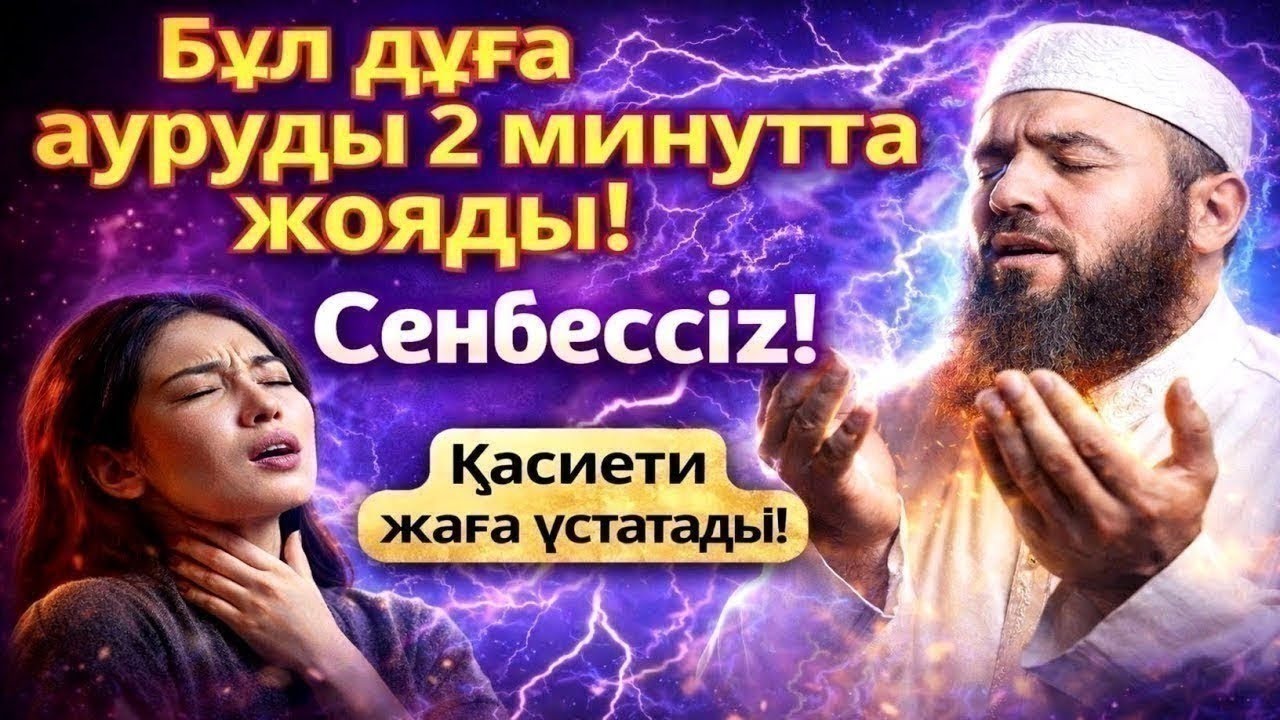 Сенбейсің! Бұл Дұға 2 Минутта Ауруды Жояды – Қасиеті Өте Күшті!