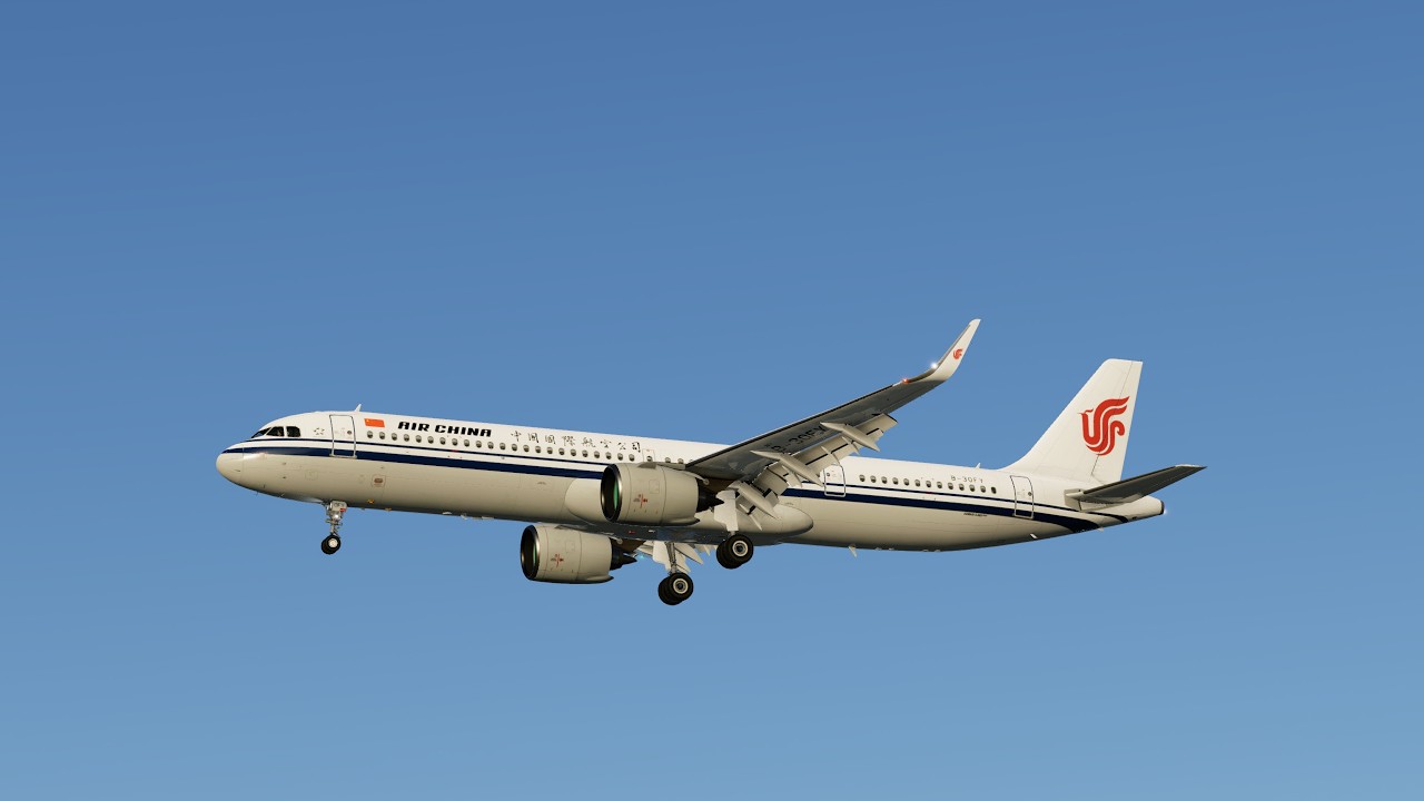 XP12 | Toliss A321-271N Ulaanbaatar Genghis Khan Airport Landing