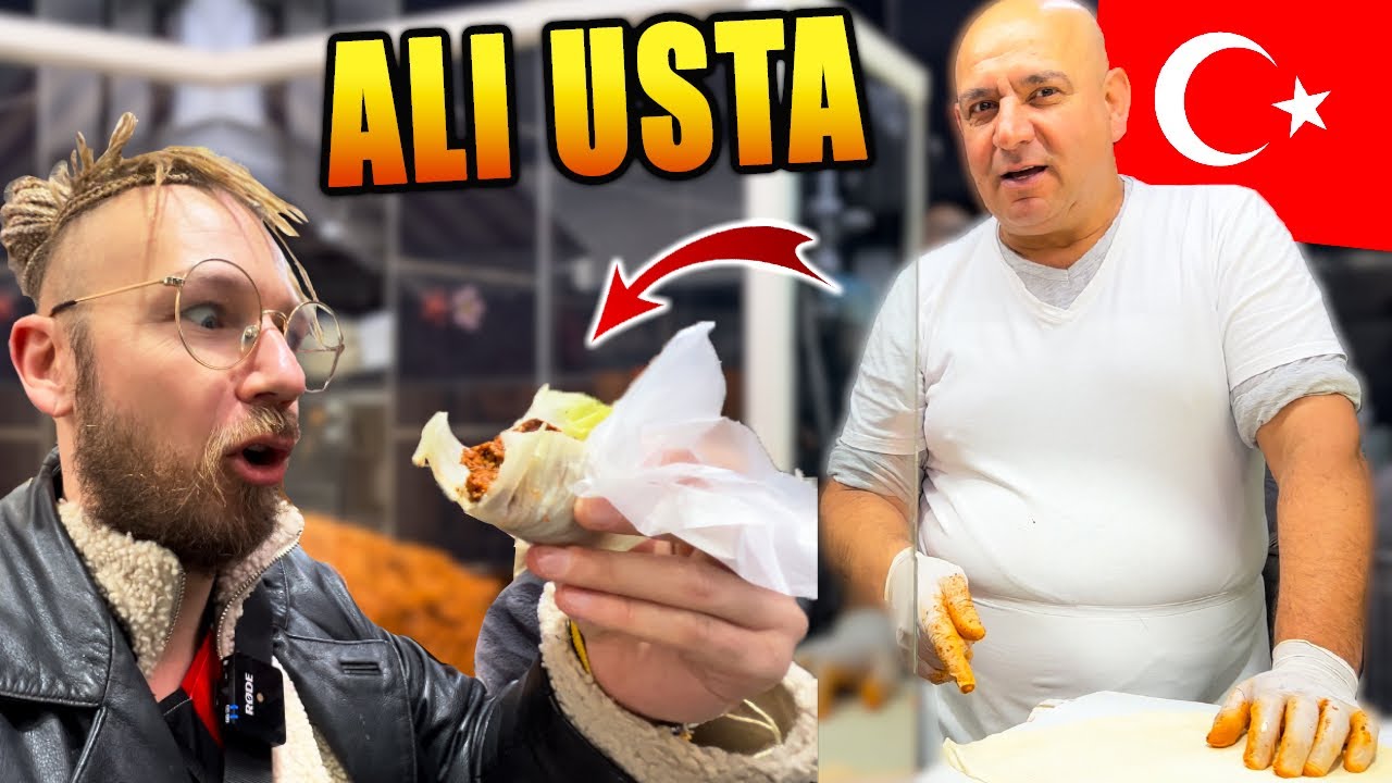ich teste Çiğ Köfte bei ALI USTA in Istanbul (Vlog)