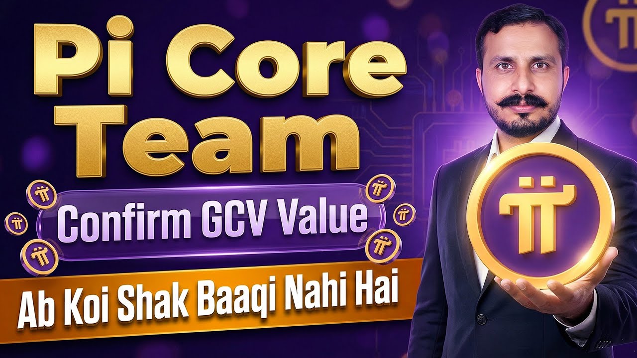 Pi Team Confirm Pi GCV Value | Ab Koi Shak Baki Nahi he | Pi Coin Update | Learning with Gondal