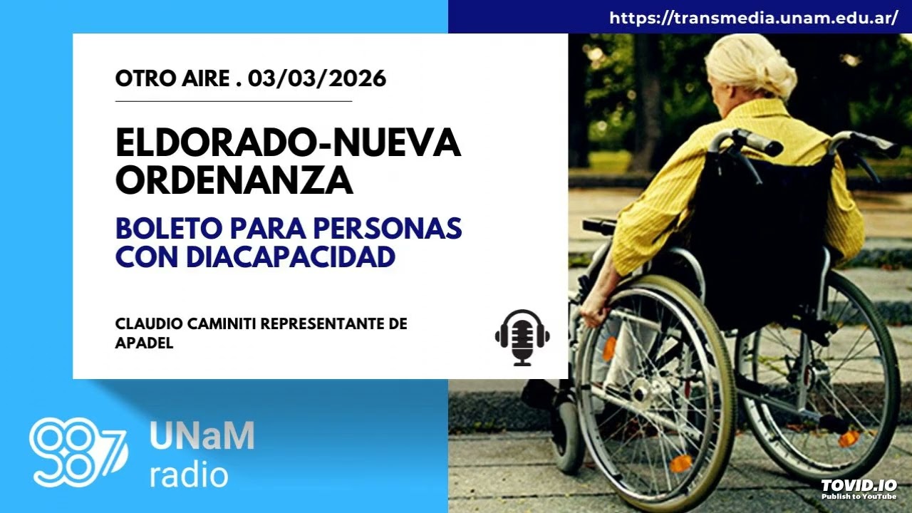 Claudio Caminiti. Una ordenanza municipal restringe derechos a personas con discapacidad