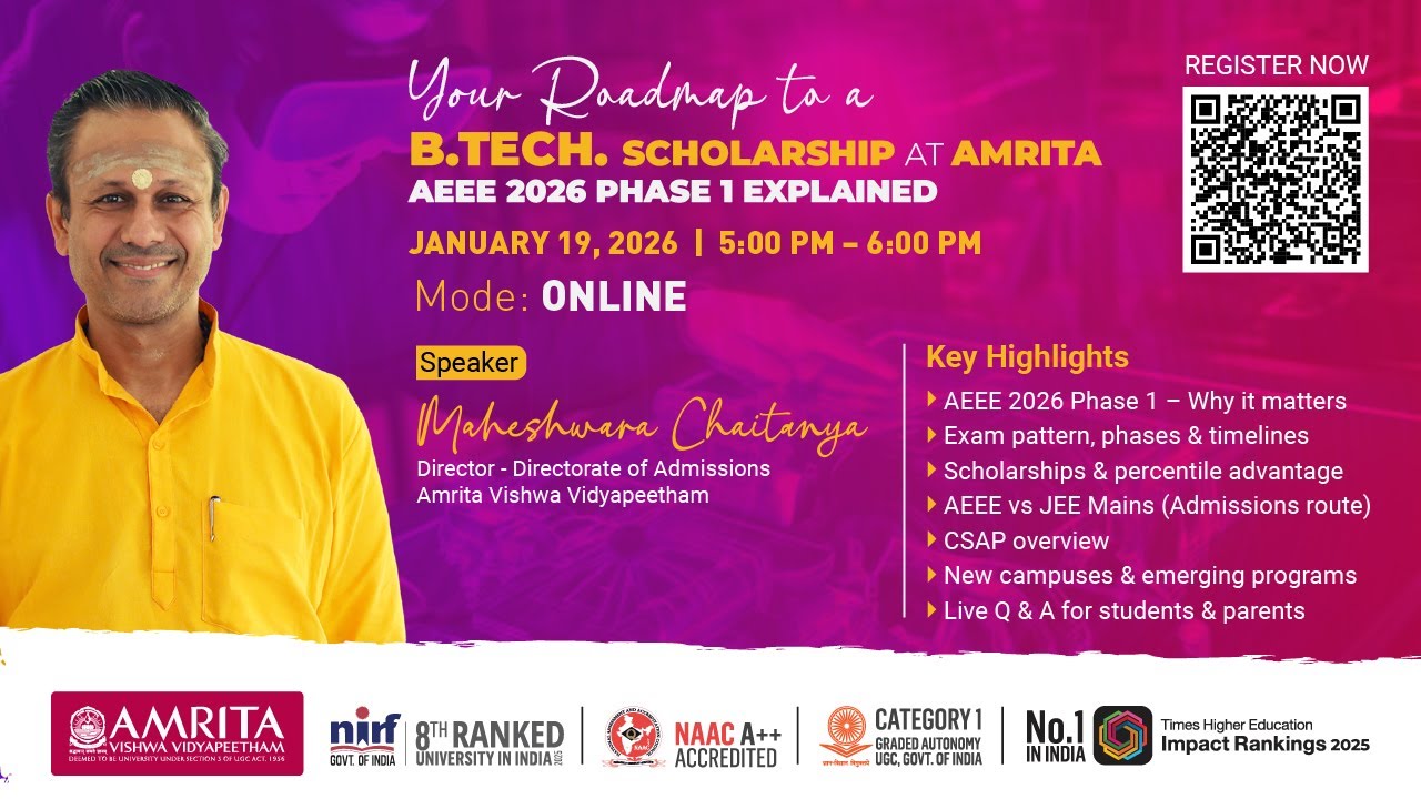 AEEE 2026 Phase 1 – Admissions & Scholarship Guide