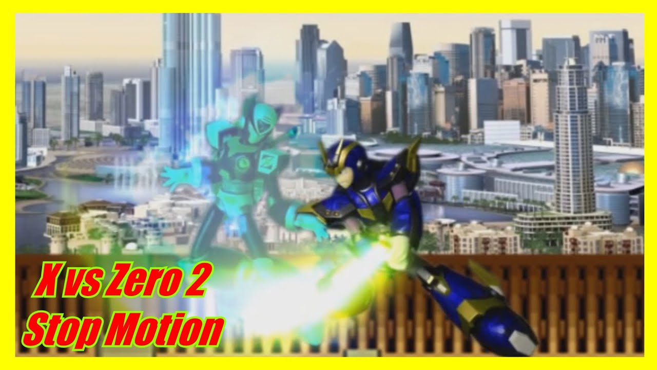 X Vs Zero STOP MOTION 2 ✌(Mega Man X D-Arts) 