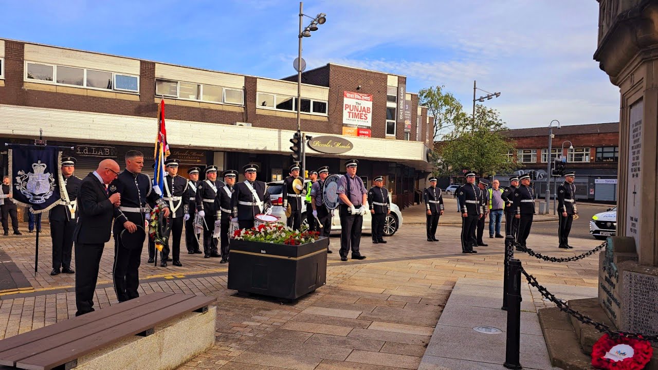 Thiepval Memorial Flute Band - Somme Memorial parade 1stJuly 2024 (FULL VIDEO)