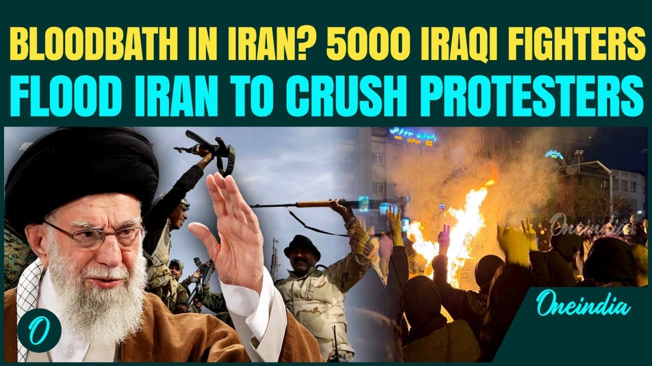 5000 Iraqi Fighters JOIN Khamenei&rsquo;s Forces to CRUSH Iranian Protesters- MOLES In IRGC? 20000+ DEAD