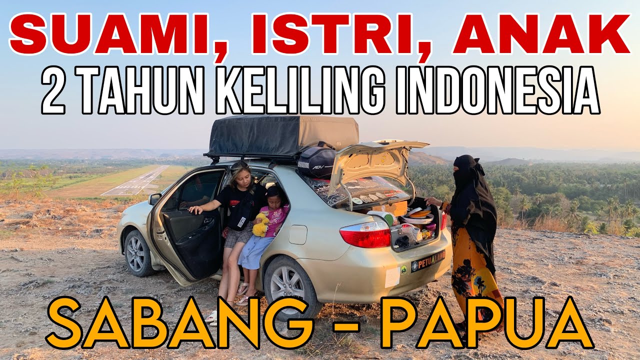 MOBIL SEDAN DIBUAT MENJADI RUMAH DAN DIPAKAI KELILING INDONESIA, KELUARGA NEKAD | Campervan