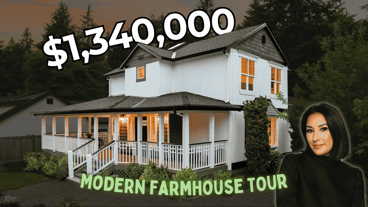 $1.34M Modern Farmhouse in Kirkland | Seattle Suburbs