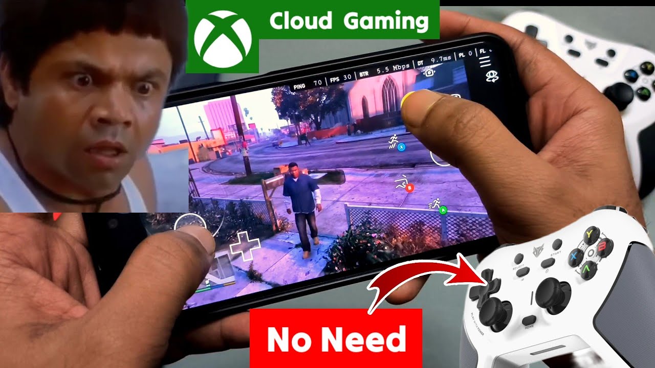 How to Play GTA 5 on Xbox Cloud Gaming without Controller || Xbox Cloud Gaming India Play ANDROID 