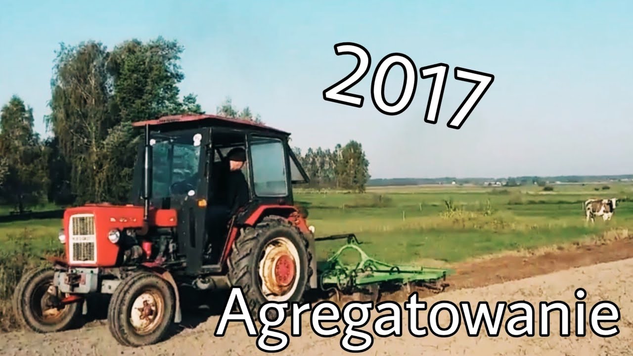 Agregatowanie 2017. Ursus c 330M & Bomet 2,1m.