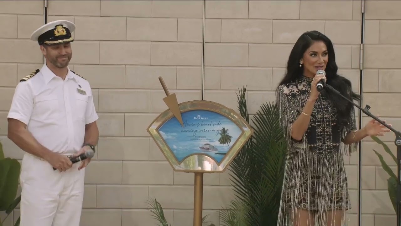 P&O Cruises | Arvia’s bottle smash
