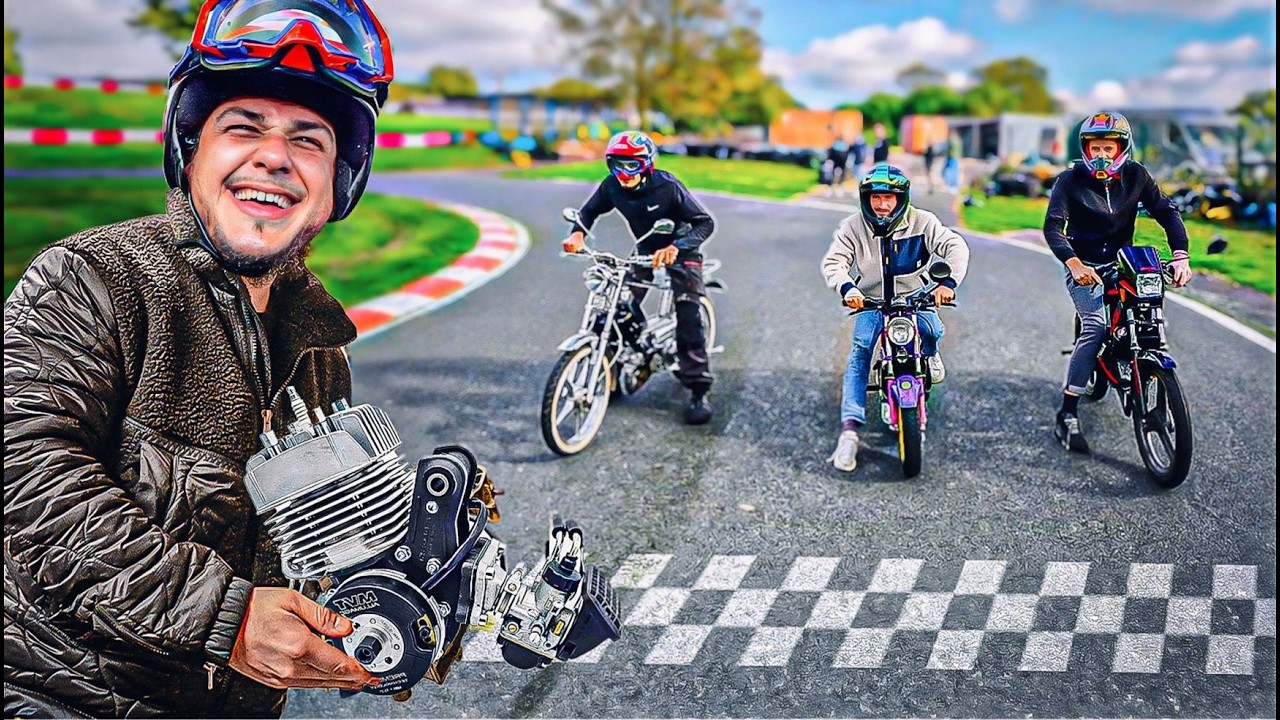 On prépare mes Mobylette de A à Z (et on fait la course)