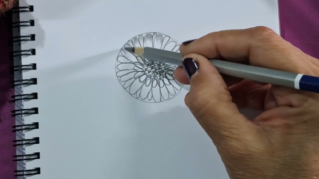 Beautiful Flower Drawing Step by Step | Pencil Sketch | Nature Art @rekhadixit3744 