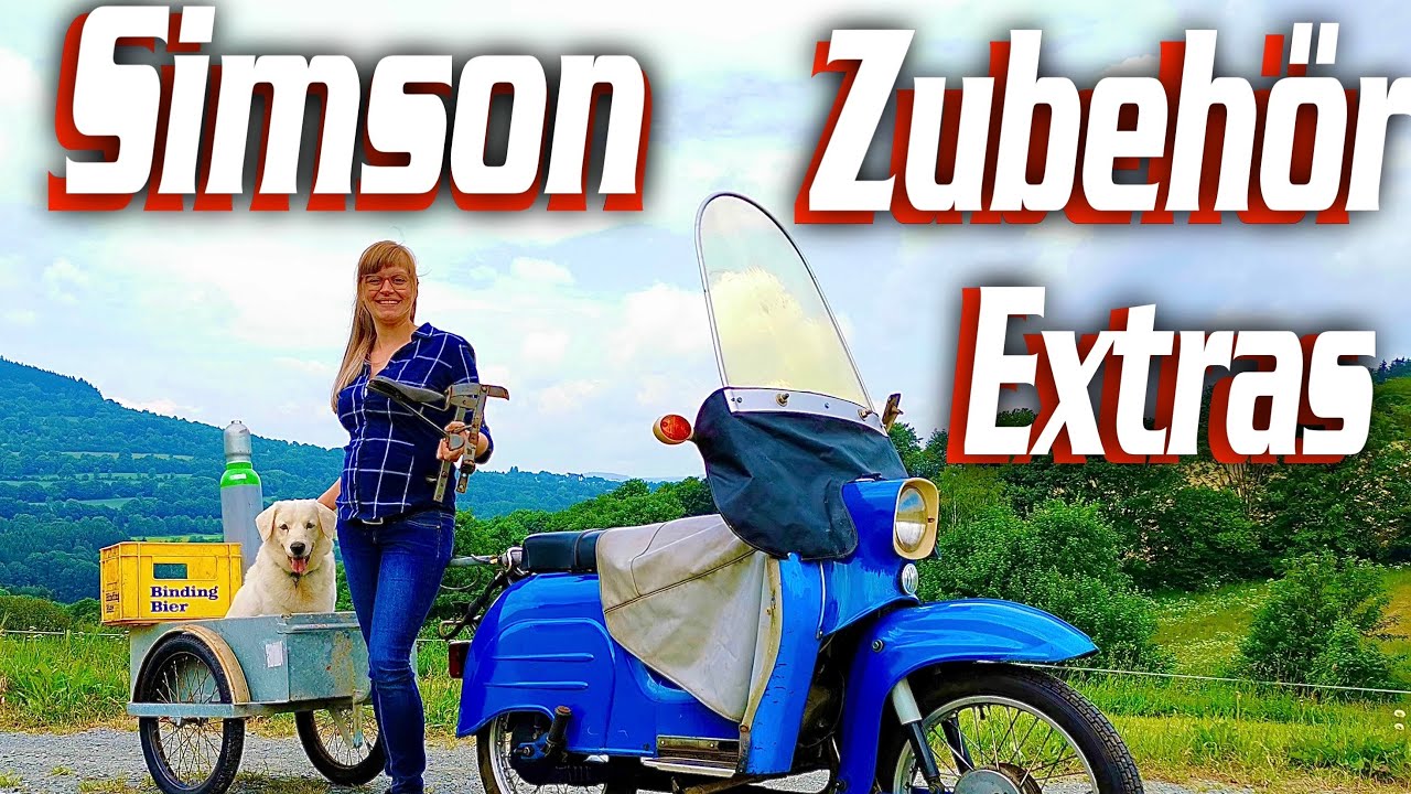 Simson Schwalbe Zubehör DDR Extras Besonderheiten KR 51 Anhänger MKH Kindersitz Windschild Blondie