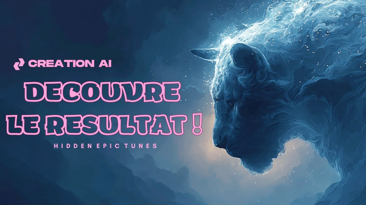Clip final : Musique et visuels IA + Montage Filmora (Suno + Midjourney)